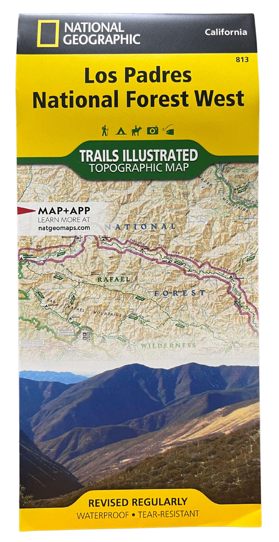 Map - Los Padres National Forest West