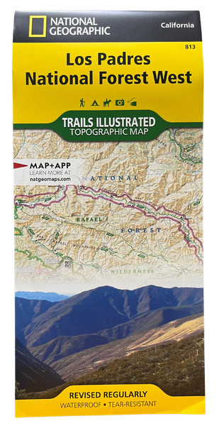 Map - Los Padres National Forest West