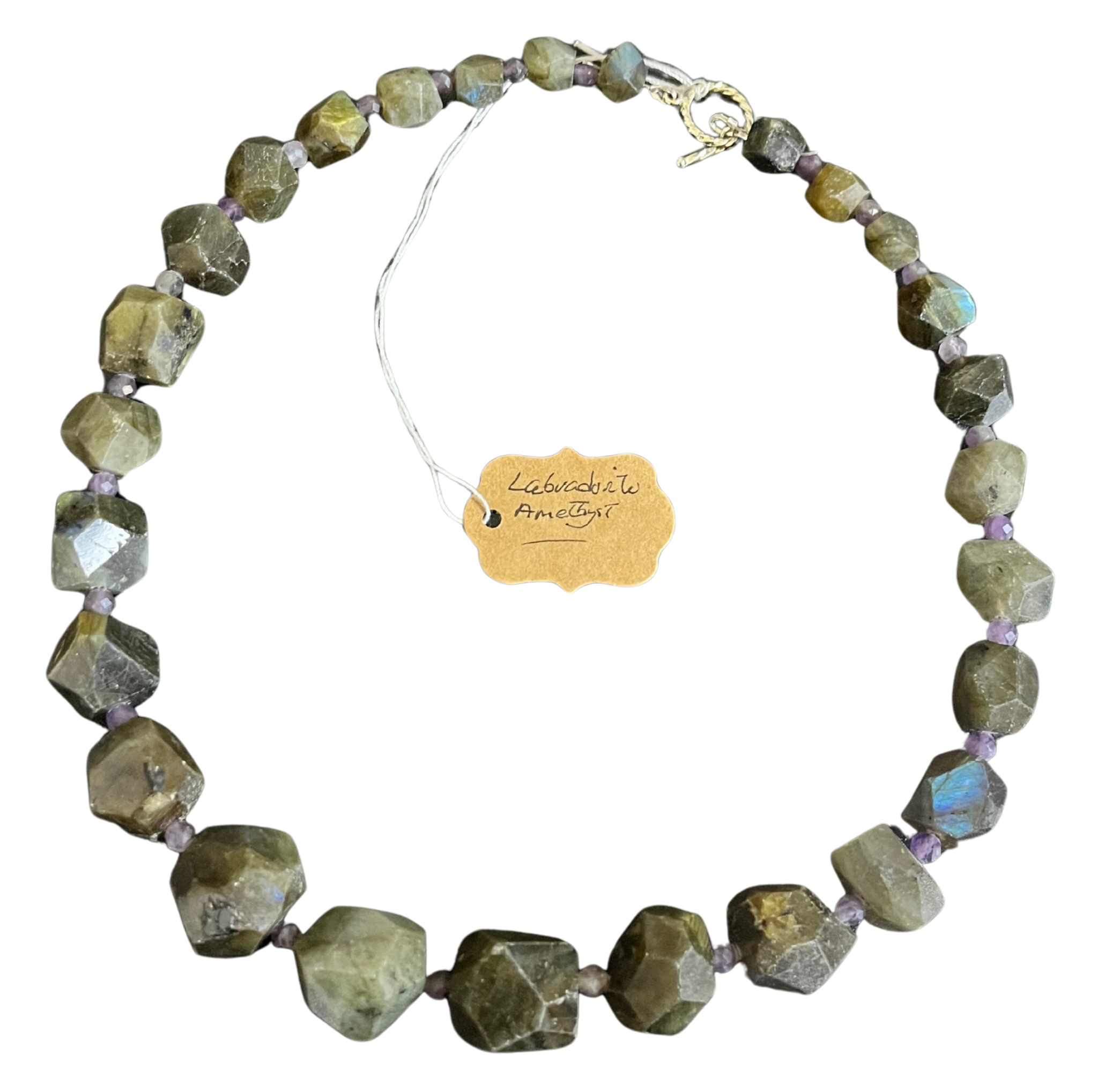 A9 - Labradorite Amethyst Necklace