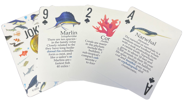 Marine Watchdogs Playing Cards