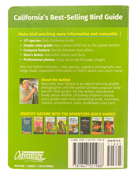 Birds of California Field Guide by Stan Tekiela