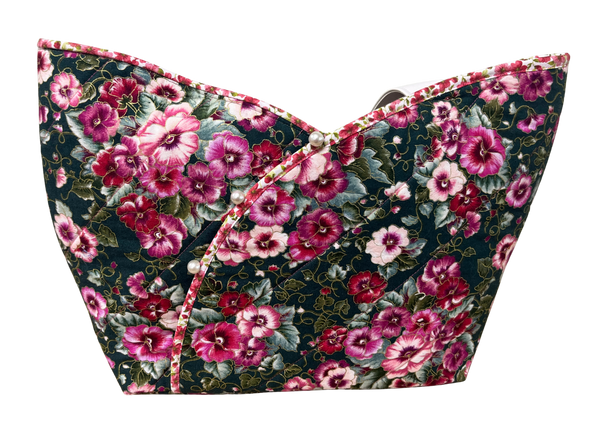 Floral and Pearl Shoulder Bag by LynDee Rankin