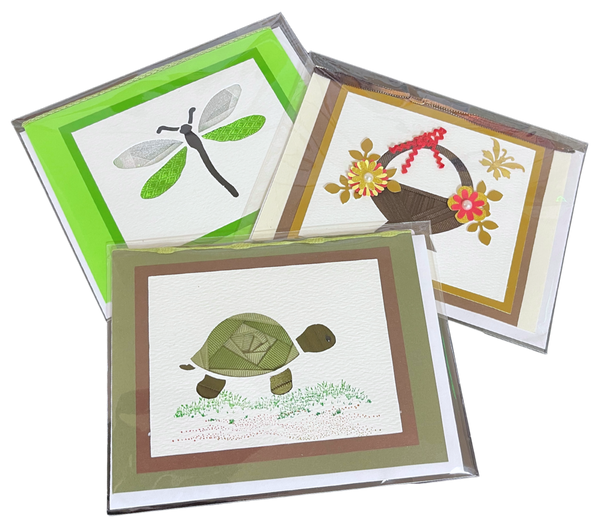 Louise Sciutto Ribbon Greeting Cards