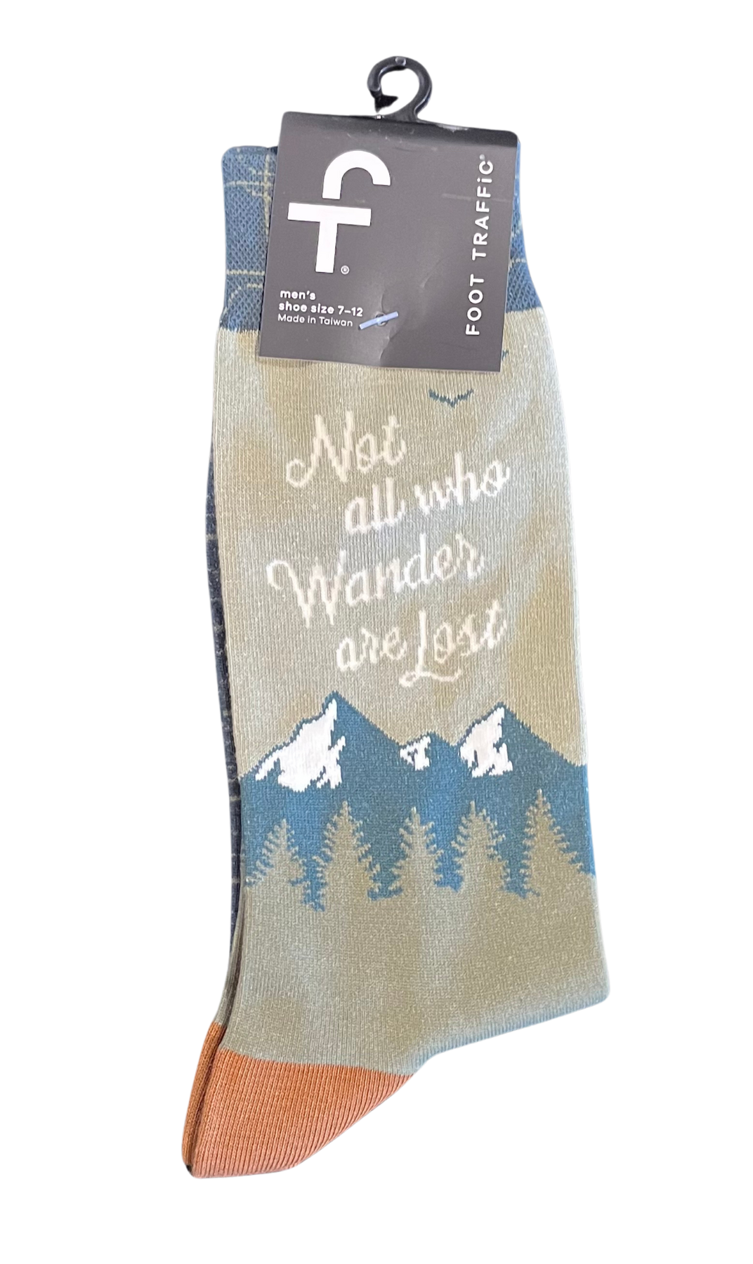 Men's Socks - Not All Who Wander Are Lost