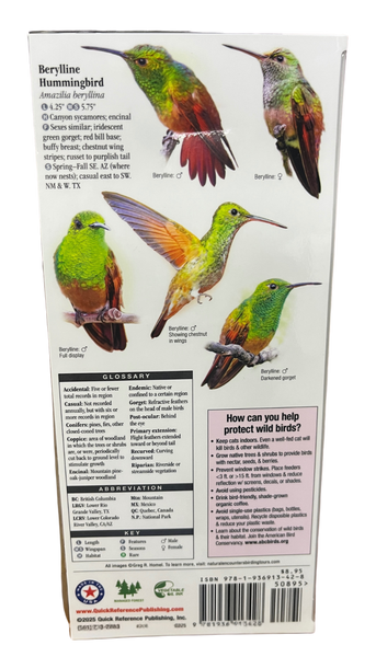 Fold Out Guide - Hummingbirds of North America