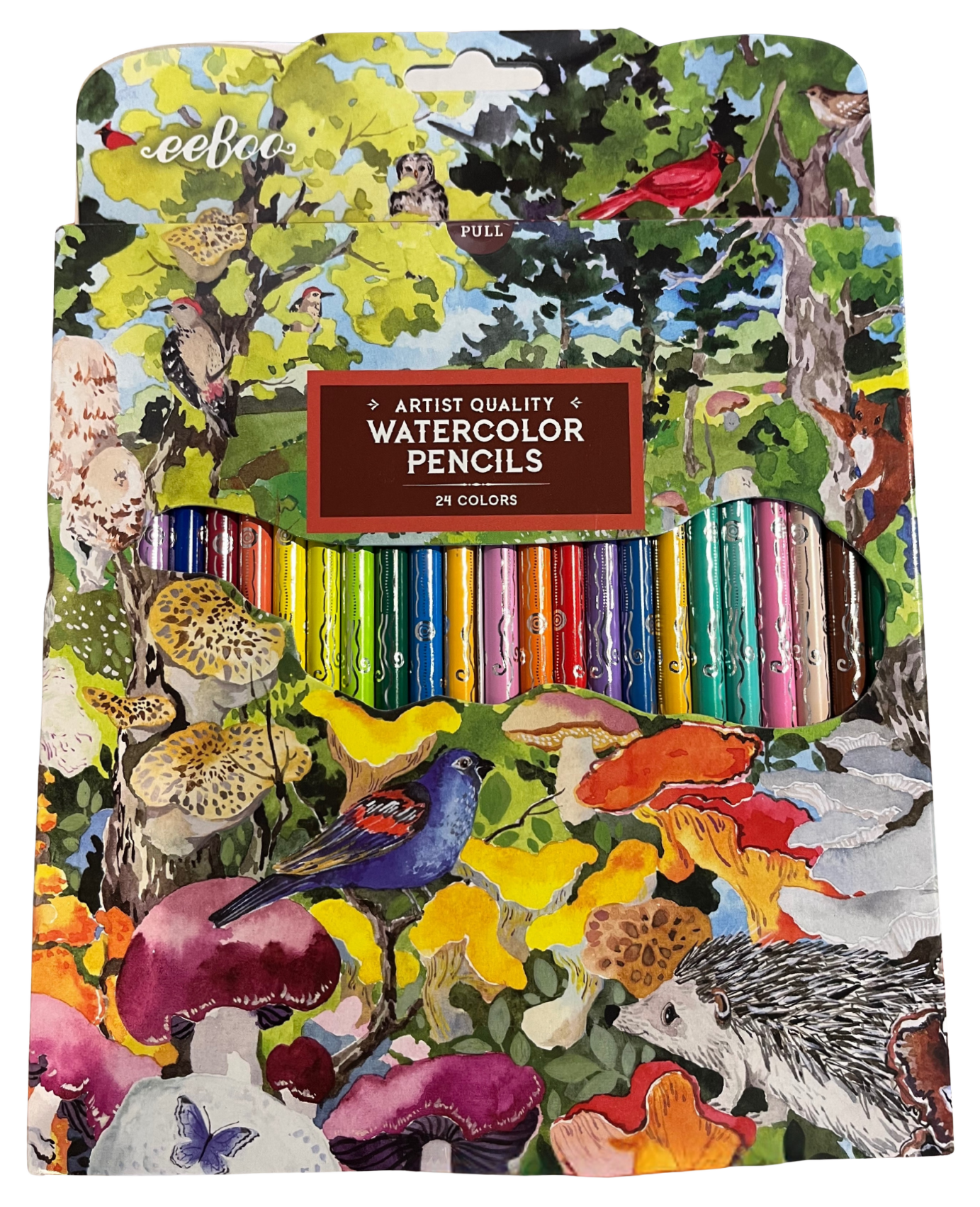 24 Watercolor Pencils - Mushroom