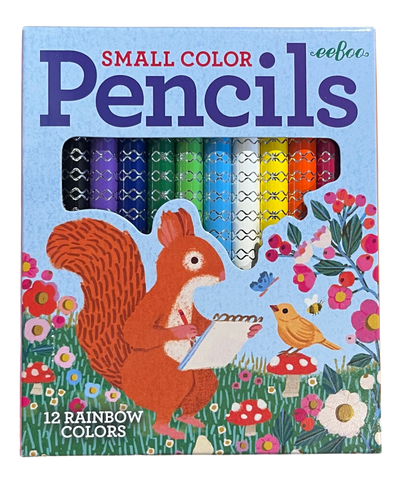 Small Colored Pencils - Squirrel