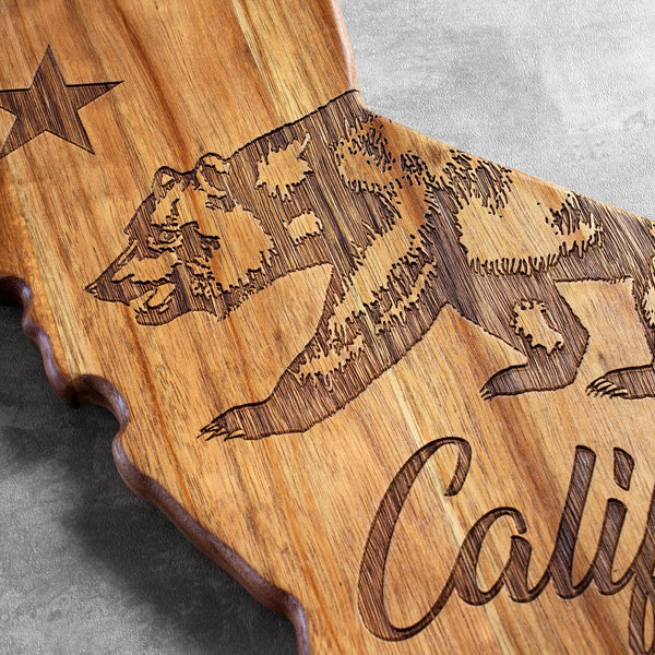 Cutting Board - California State Flag