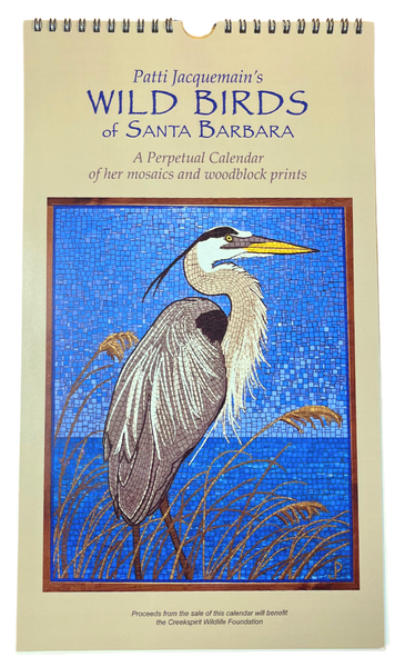 Perpetual Calendar | Wild Birds - Patti Jacquemain