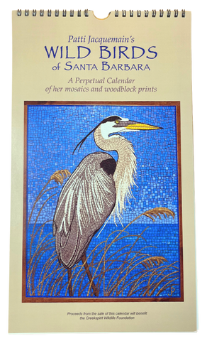 Perpetual Calendar | Wild Birds - Patti Jacquemain