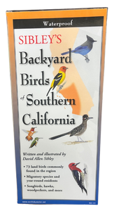 Fold Out Guide - Sibley's Backyard Birds of California