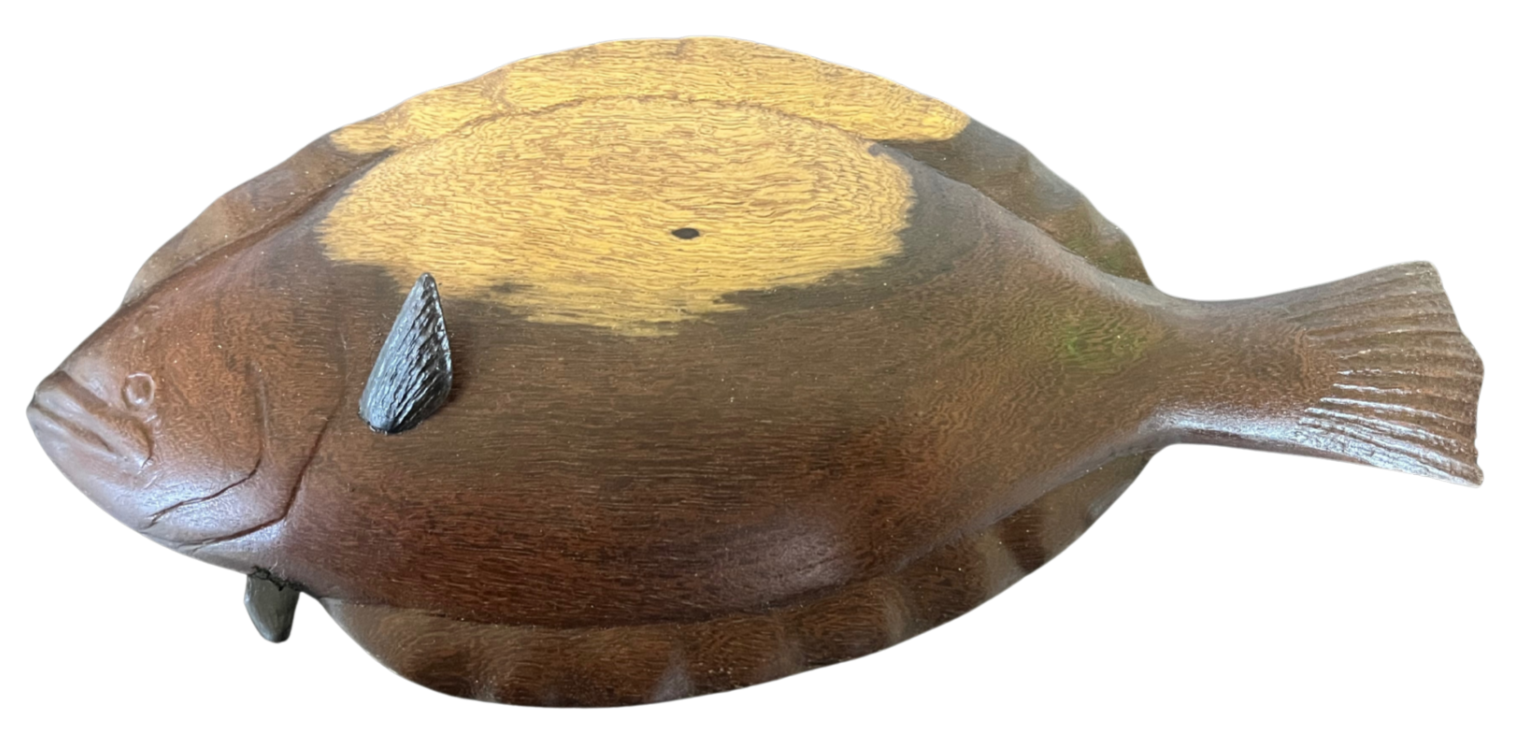 RS - Halibut Wood Sculpture