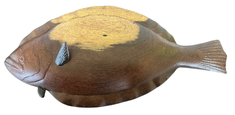 RS - Halibut Wood Sculpture