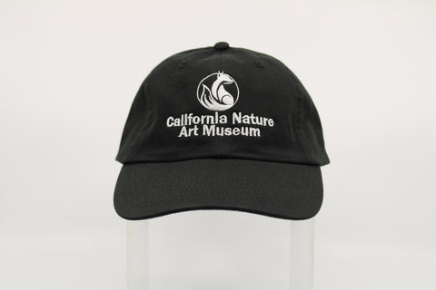 Embroidered "California Nature Art Museum" 100% Cotton Baseball Hat