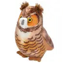 Wild Republic Plush Great Horned Owl 5.5"