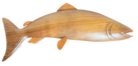 RS - Salmon Wood Sculpture