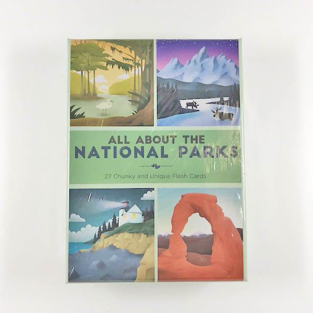 All About the National Parks | 27 Chunky and Unique Flash Cards