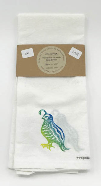 Barbara Booth - Pedaling Paper Tea Towels